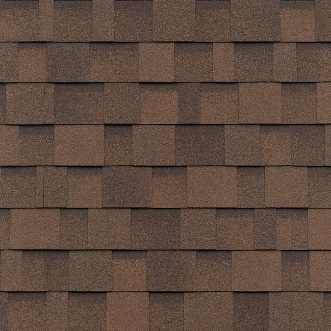 IKO Cambridge 33.3-sq ft Dual Brown Laminated Architectural Roof Shingles